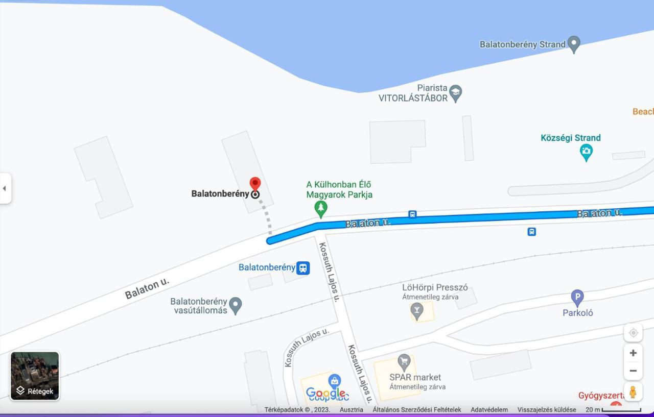 Albert Apartman Balatonberény 外观 照片
